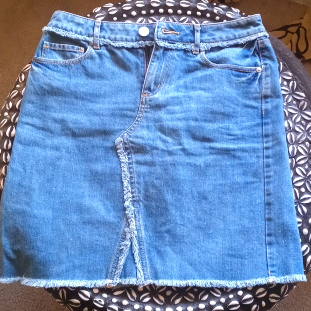 Denim skirt